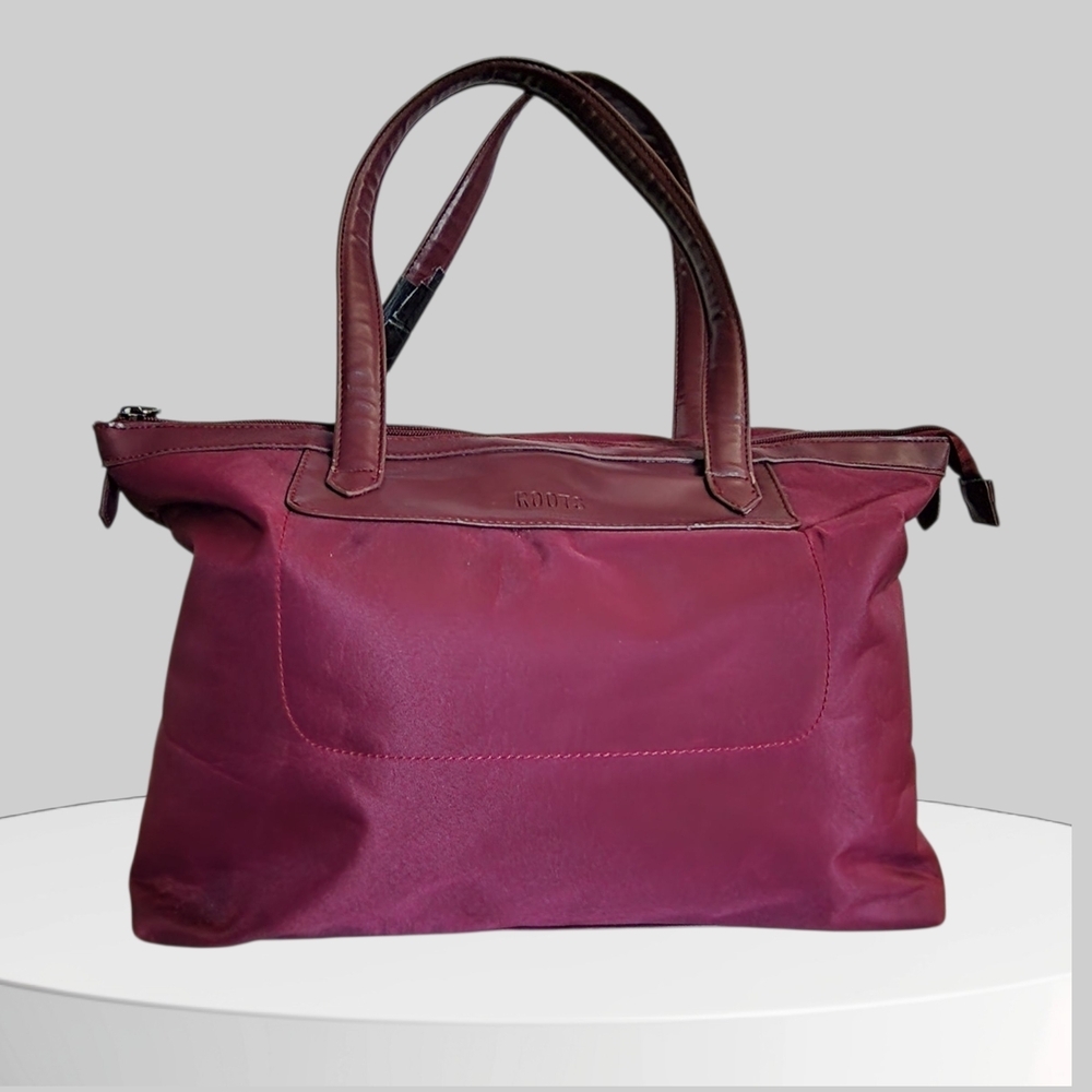 Roots  Computer Business Tote Bag – Merlot/Burgundy